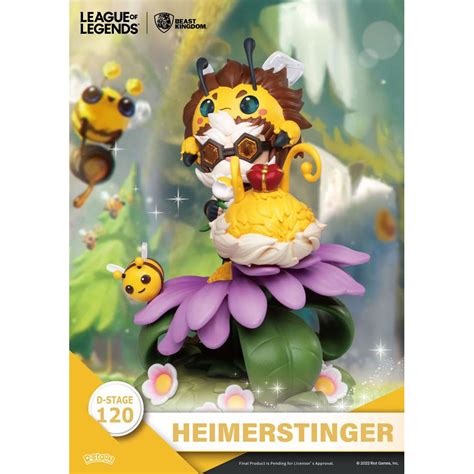 Beast Kingdom League Of Legends Nunu Beelump Heimerstinger Set