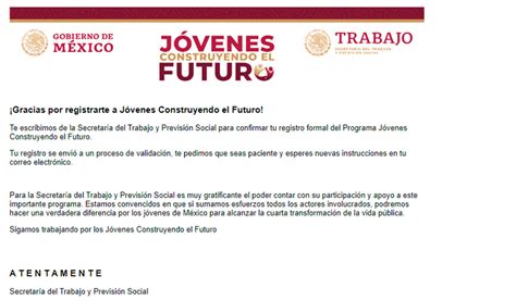 Pasos para el registro en la plataforma Jóvenes Construyendo el Futuro 2023