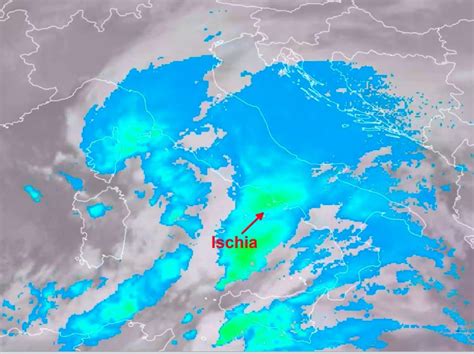 In Ore A Ischia Caduti Millimetri Di Pioggia Non Succedeva Da