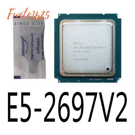 Intel Xeon E5-2697 V2 2697V2 2.7GHz 12Core 30M LGA2011 130W SR19H CPU ...