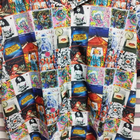 レッチリ アルバムジャケット半袖シャツ 総柄デザイン アロハ XL RED HOT CHILI PEPPERS レッドホットチリペッパーズ Tシャツ 売買されたオークション情報