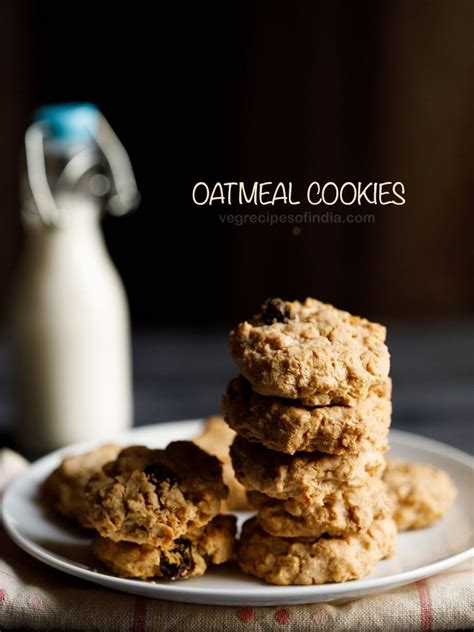 Instant Oats Oatmeal Raisin Cookies Recipe Dandk Organizer