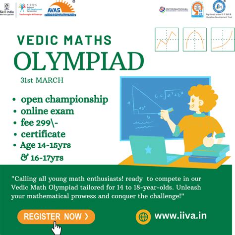 Vedic Maths Olympiad - IIVA (NSDC-National Skill Development ...