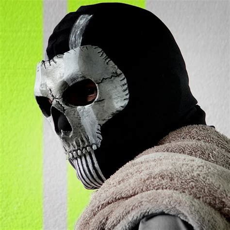 Ghost Mask V2 Operador MW2 Airsoft COD Cosplay Airsoft Tactical Skull