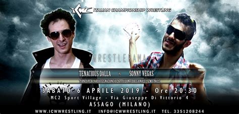 Wrestlerama Dallasonnyvegas Icw Italian Championship Wrestling A S