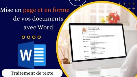 Je Vais Faire La Mise En Page Et En Forme De Vos Documents Word Par