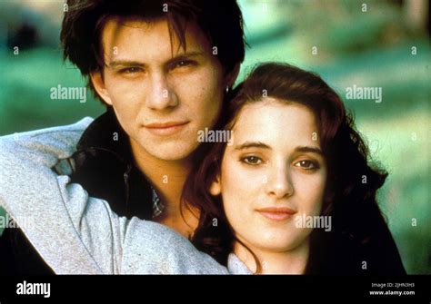 CHRISTIAN SLATER WINONA RYDER HEATHERS 1989 Stock Photo Alamy