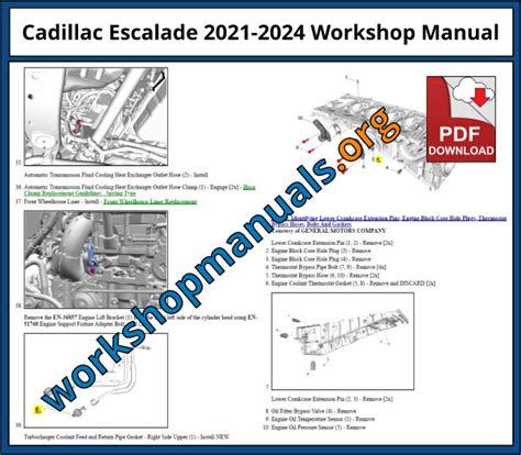 Cadillac Escalade Repair Manual Free Download