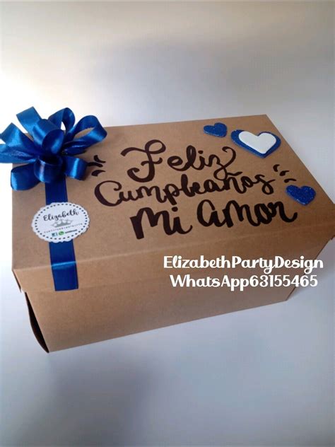 Cajas Para Regalo Personalizadas Caja Para Mi Novio Hacer Cajas