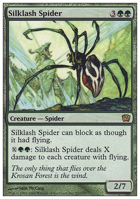 Silklash Spider of 9ED $0.55 |$4.15