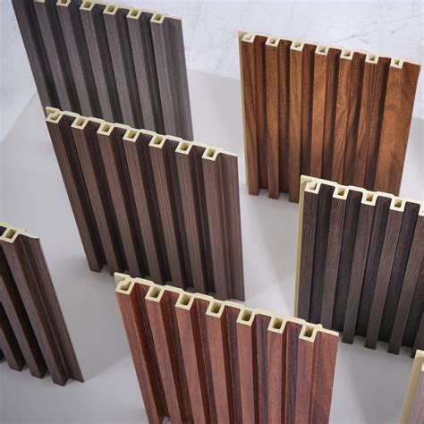 Interior Fluted Wpc Wall Panelings Multi Indoor Wooden Gain Composite