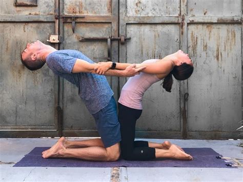 Einfache Yoga Bungen Zu Zweit Nr Ist Total Cool