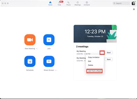 Joining A Zoom Room Meeting Using The Desktop Client Zoom Help Center