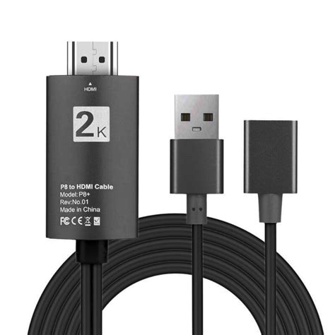 Cablu USB Powertech HDMI 1m Negru EMAG Ro