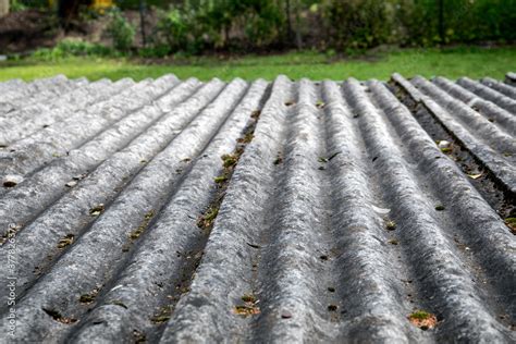 Asbestos Slate Roofs Of Houses And Farm Buildings Environmentally