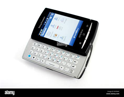 The New Sony Ericsson Xperia Mini Pro Mobile Phone With Full Slide Out