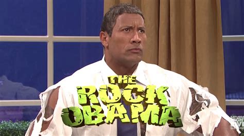 The Rock Obama Tossed A Congressman Out A Window On Snl