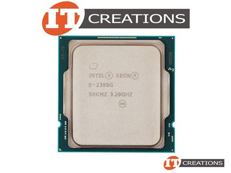 E-2388G - New - INTEL XEON 8 CORE PROCESSOR E-2388G 3.20GHZ 16MB SMART ...