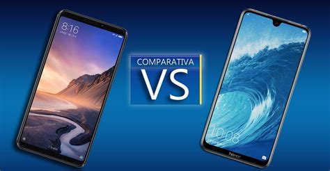 Xiaomi Mi Max 3 VS Honor 8X Max fichas técnicas con sus diferencias