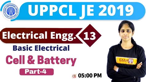 Class Uppcl Je Electrical Engg By Deepa Maam Cell And