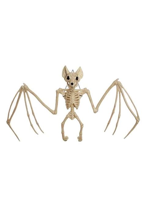 22 Inch Bone Chilling Bat Decoration Skeleton Decor