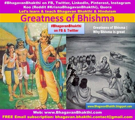 Bhishma Pitamah Information Facts Names Age Parents How Many