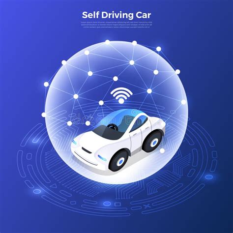 Isometric Autonomous Driving Stock Illustrations 258 Isometric