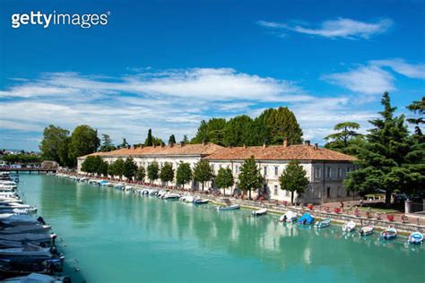 Harbour Peschiera Del Garda Venetia Italy