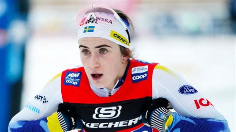 Vintersport Ebba Andersson Bryter Tour De Ski SVT Sport