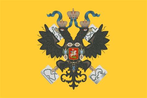 Imperial Standard Of The Tsar Of Russia 1700svg Russian Flag