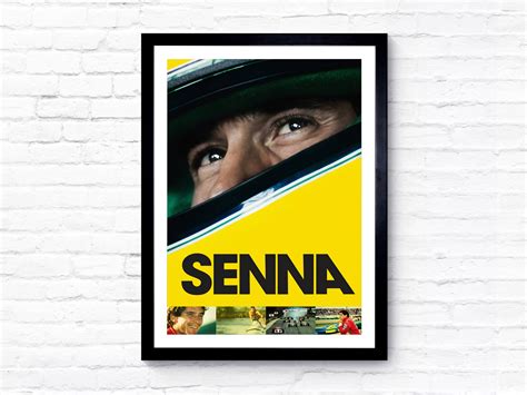 Senna 2010 Movie Poster Film Poster Cinema Poster - Etsy