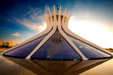 Cathedral Of Brasília With Nearly 1 Mio Visitors Per Year The Most