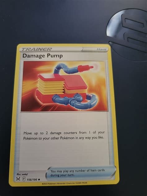 Pokémon Tcg Damage Pump Sword And Shield Lost Origin 156196 Regular