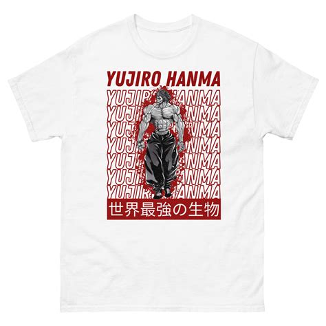 Yujiro Shirt Yujiro Hanma Manga Panel Shirt Baki The Grappler Gym Shirt Baki Anime Etsy