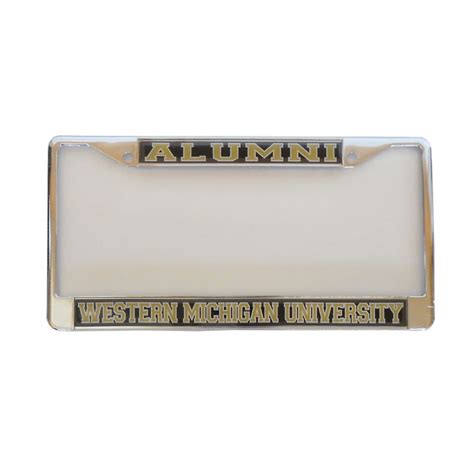 Wmu Alumni License Plate Frame License Plate Frames License Plate