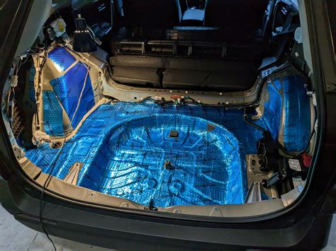 Added sound deadening to cargo area & front doors. Makes a huge