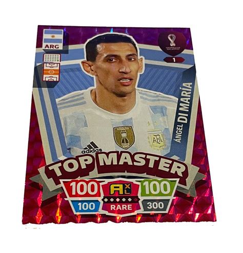 World Cup Qatar Rare Di Maria Top Master