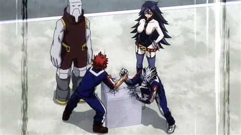 Cementoss & Midnight || Kirishima Eijirou vs Tetsutetsu Tetsutetsu || Boku no Hero Academia ...