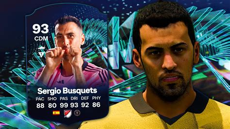 93 Tots Moments Sergio Busquets Player Review Ea Fc 24 Youtube