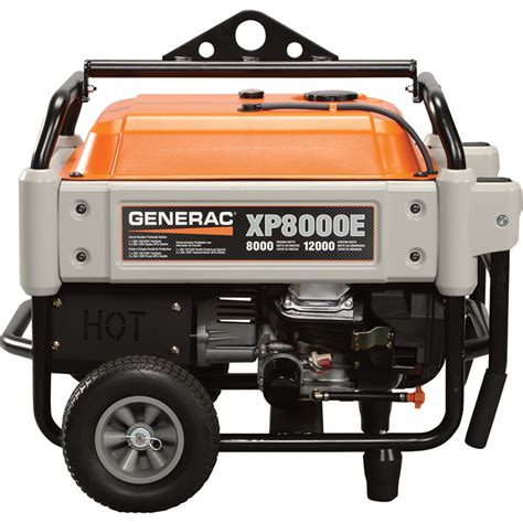 FREE SHIPPING Generac XP8000E Portable Generator 10 000 Surge Watts