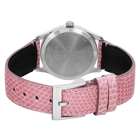 Gucci G Timeless Pink Mother Of Pearl Dial Steel Ladies Quartz Watch Ya126586 For Sale At