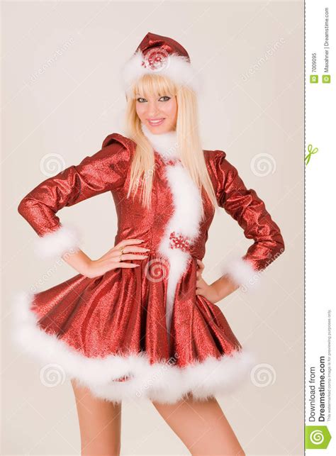 Mrs Santa Stock Image Image Of Color Blond Blonde