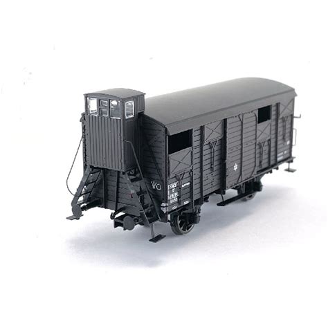 Set De 2 Wagons COUVERTS PLM 20 T Brun Wagon 540 N K 373575 Avec