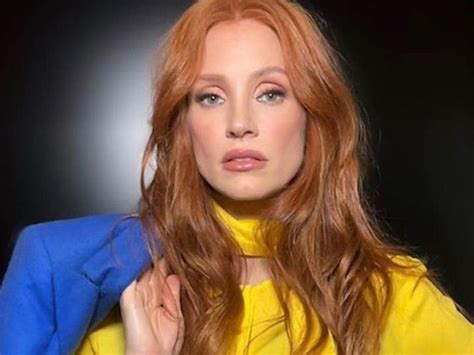 Ella Es Jessica Chastain Ganadora Del Oscar 2022 Como Mejor Actriz