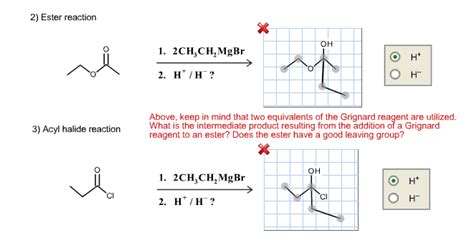 Oneclass Three Reactions Between A Grignard Reagent And A Carbonyl