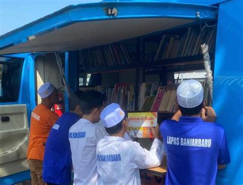 Tingkatkan Literasi Pusling Dispersip Kalsel Disambut Antusias Warga