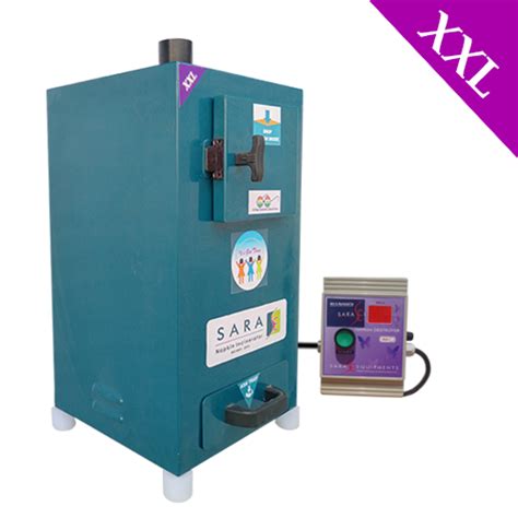 Electrical Ash Sanitary Napkin Incinerator Machine Sara Equipments