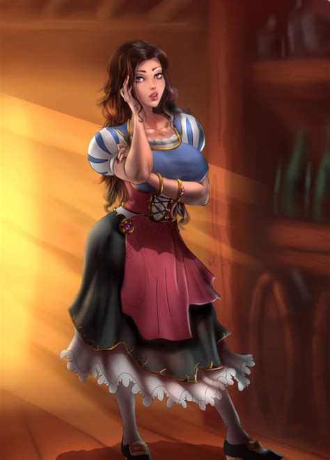 Tavern Maid By Lakengubben On Deviantart