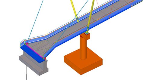 Pedestrian Bridge Across the Otava River | Tekla