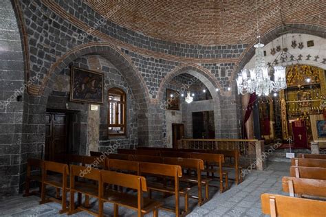 Diyarbakir Turquía 05 03 2019 Iglesia ortodoxa siríaca Virgen